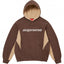 Supreme Outline Hooded Sweatshirt - Brown / Tan