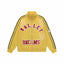 Vale Forever Valley Dreams Chenille Patch Lettering Vintage Wash Track Jacket yellow