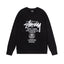 STUSSY 8 Ball Back Graphic Zip Hoodie