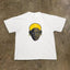 ShineNest Abstract Face Graphic Tee