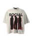 'SOCIAL' GRAPHIC TEE