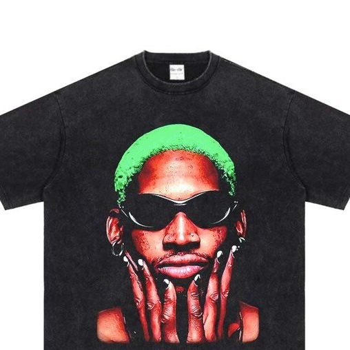 ShineNest Neon Graphic Tee