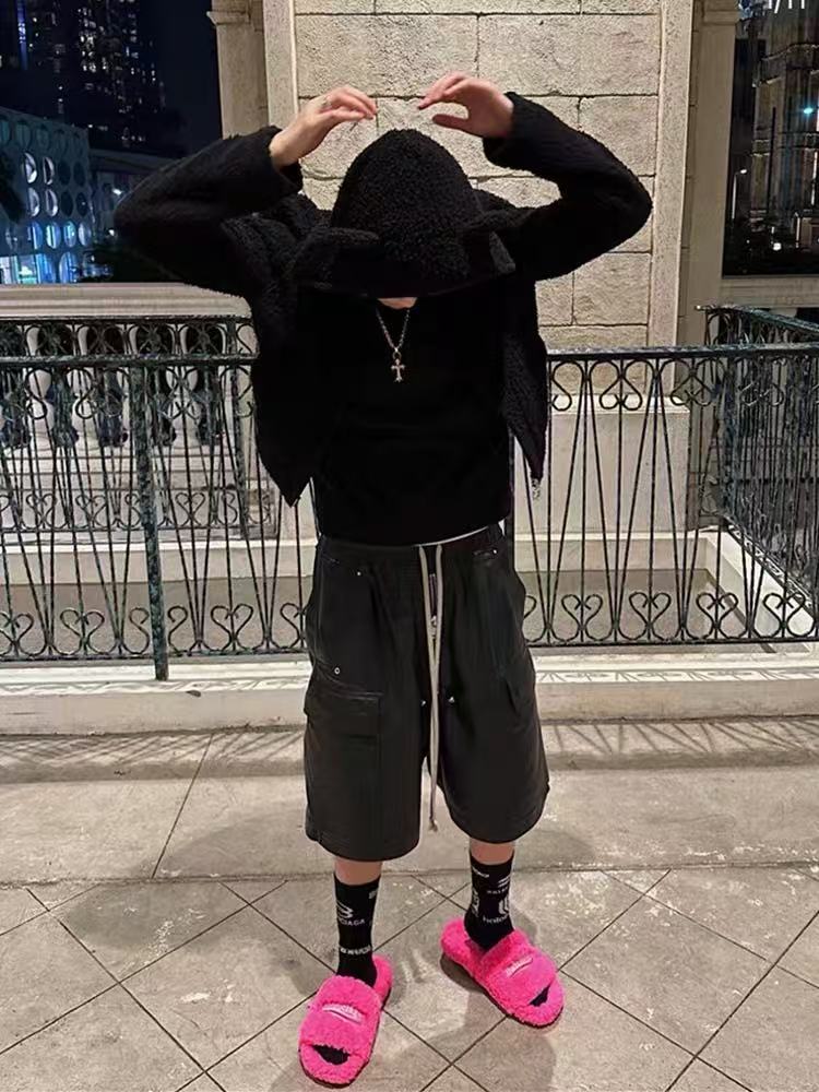ShineNest Techwear Cargo Shorts