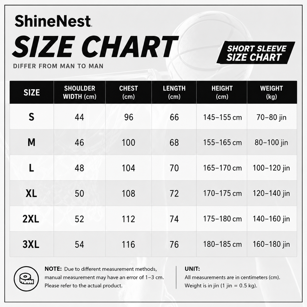 ShineNest Vintage Basketball Legends Graphic Oversized T-Shirt
