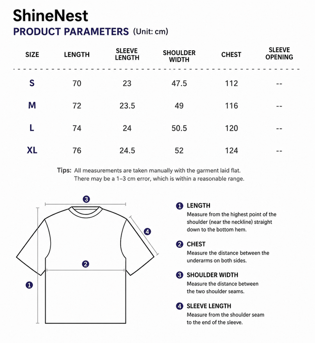 ShineNest Abstract Face Graphic Oversized T-Shirt Main Image