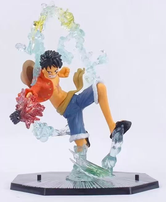 Bandai | 10CM One Piece Luffy Figure Roronoa Zoro Three-Blade Sa-Maximum Manga Anime Statue PVC Action Collection Model Toys For Children