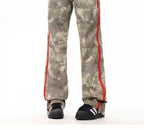 Y2K Camo Cargo Pants | Baggy Military Streetwear Trousers