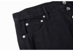 Women’s Black Zipper Flare Pants | Y2K High Waist Slim Fit Bell Bottom Trousers