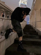 ShineNest Techwear Cargo Shorts