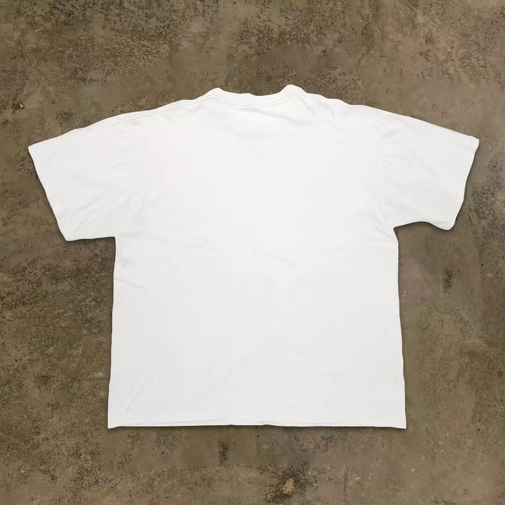 ShineNest Abstract Face Graphic Tee