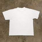 ShineNest Abstract Face Graphic Tee