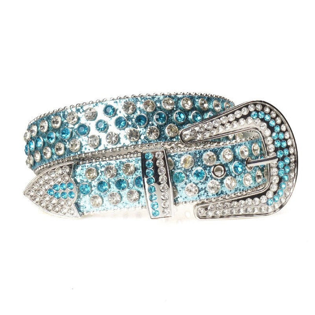 RHINESTONE BELT BLUE Hover Image