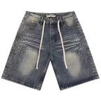 Vale Forever Siren Jean Shorts Blue Wash