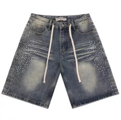 Vale Forever Siren Jean Shorts Blue Wash Hover Image