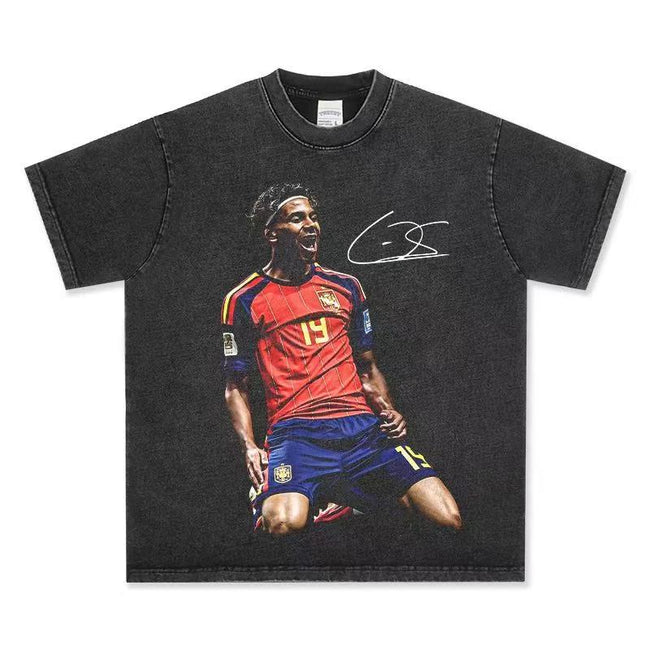 ShineNest Football Legend Graphic Tee Hover Image