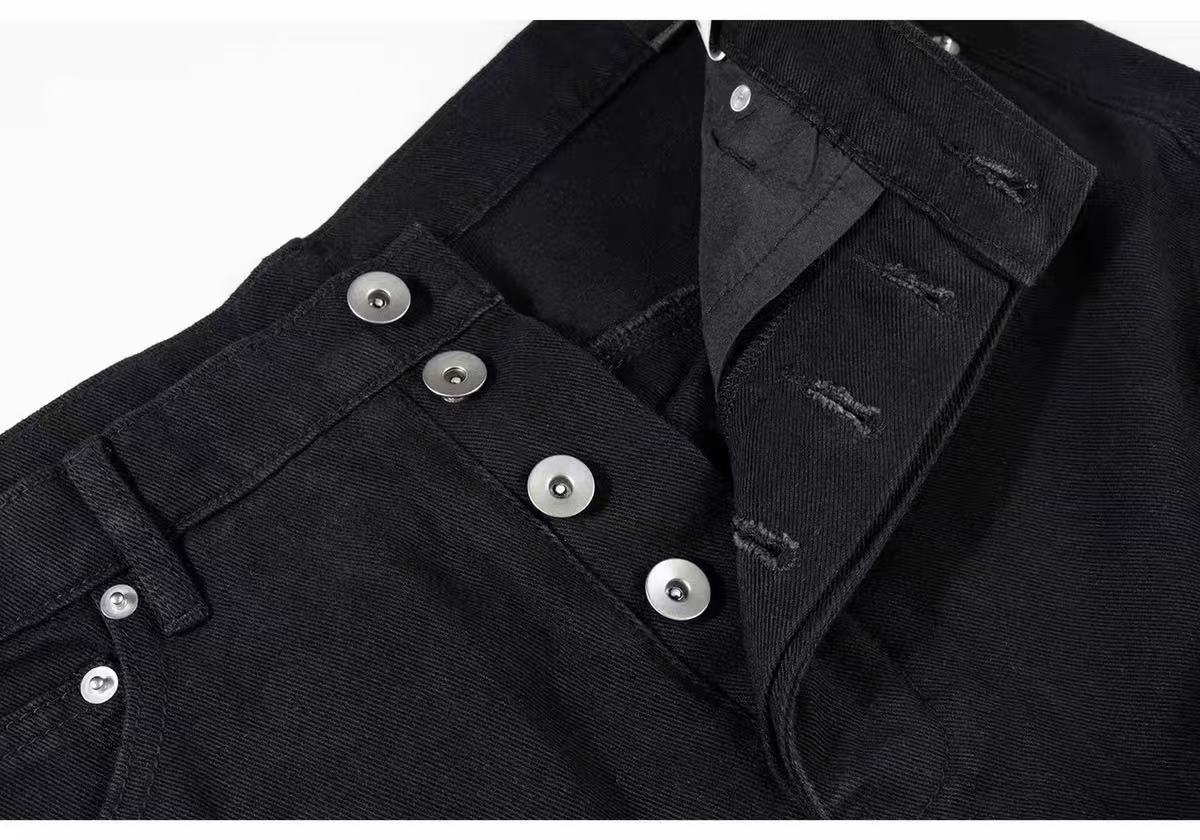 Women’s Black Zipper Flare Pants | Y2K High Waist Slim Fit Bell Bottom Trousers