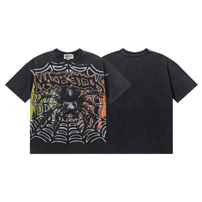 Vintage Graphic Oversized T-Shirt Set Streetwear Collection Unisex Casual Short Sleeve Tee Hover Image