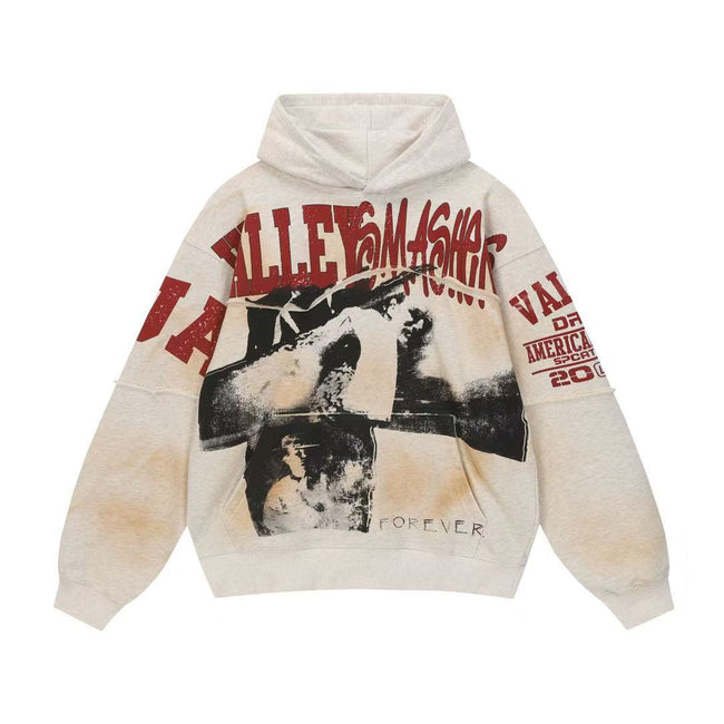 Vale Forever Valley Smashers Graphic Pullover Hoodie white Hover Image