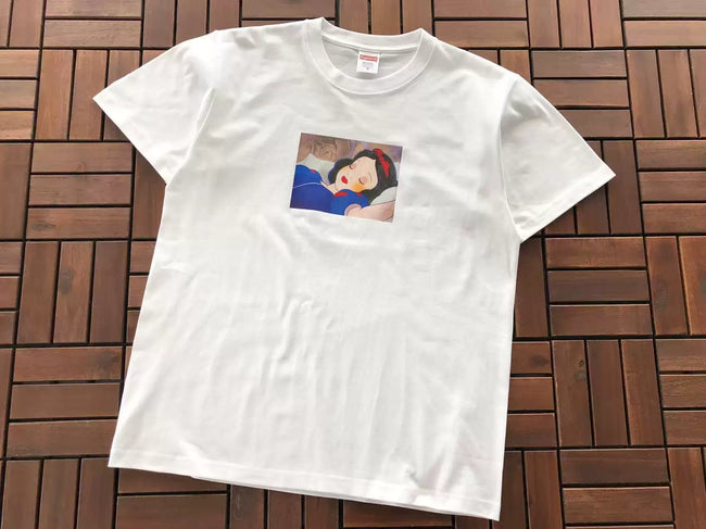 Supreme Snow White Graphic T-Shirt - White Hover Image