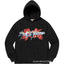 Supreme Japanese Kanji & Script Logo Hooded Sweatshirt - Black