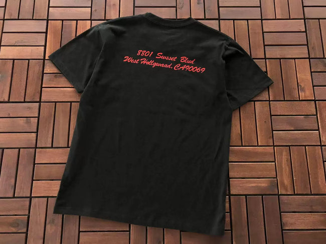 Supreme West Hollywood Address T-Shirt Black Hover Image