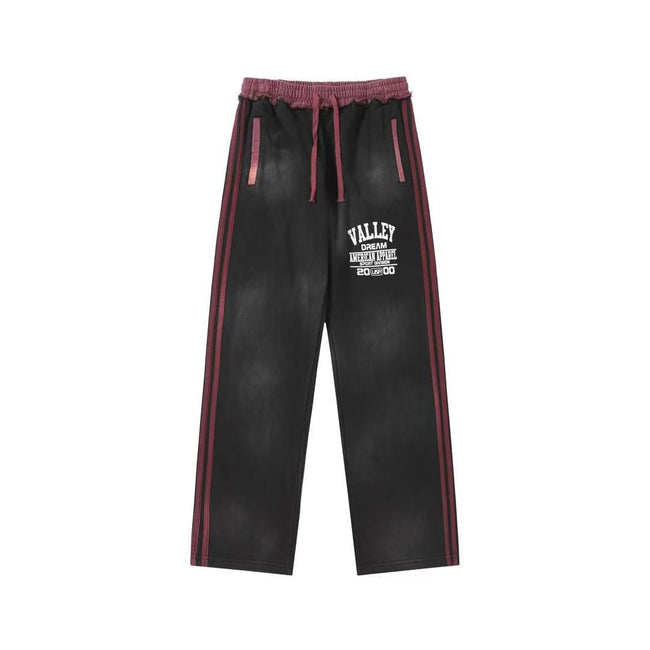 Vale Forever Valley Side Stripe Vintage Wash Sweatpants black Hover Image