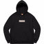 Supreme Box Logo Hooded Sweatshirt - Black / Plaid
