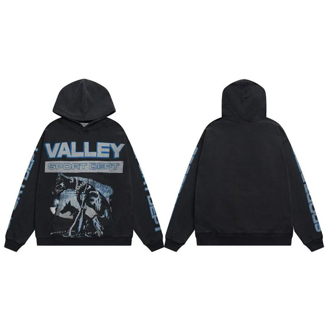 Vale Forever Valley Sport Dept Doberman Graphic Pullover Hoodie Hover Image