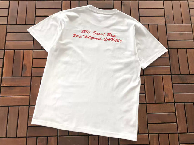 Supreme West Hollywood Address T-Shirt White Hover Image