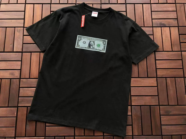 Supreme Dollar Tee (FW17) Black Hover Image