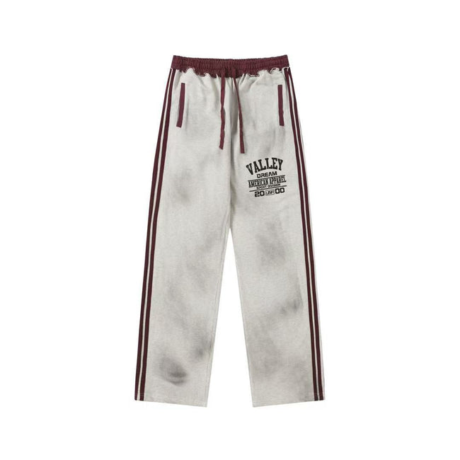 Vale Forever Valley Side Stripe Vintage Wash Sweatpants white Hover Image