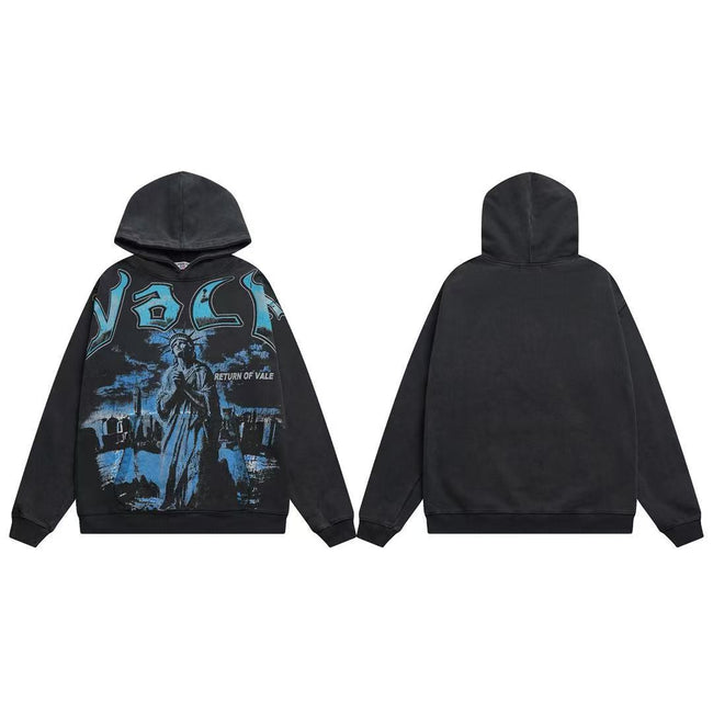 Vale Forever Return of Valle Statue Graphic Pullover Hoodie Hover Image