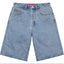 Supreme Denim Work Shorts - Light Blue Wash
