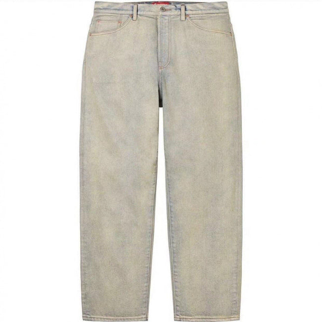 Supreme Washed Denim Jeans - Light Blue Hover Image