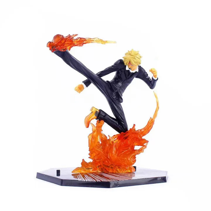 Bandai | 10CM One Piece Luffy Figure Roronoa Zoro Three-Blade Sa-Maximum Manga Anime Statue PVC Action Collection Model Toys For Children