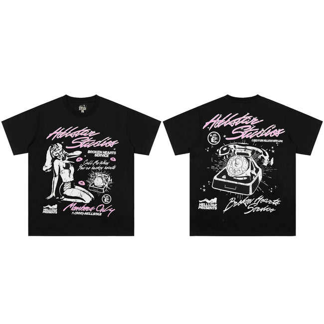 HELLSTAR Broken Hearts Service T-Shirt Hover Image