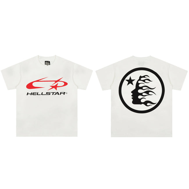 HELLSTAR Icon Logo T-Shirt – White Hover Image