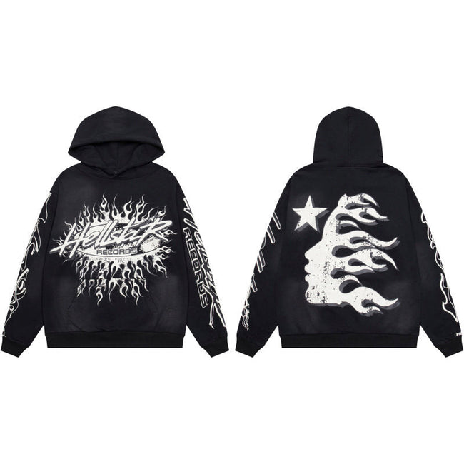HELLSTAR Records Graphic Hoodie Hover Image