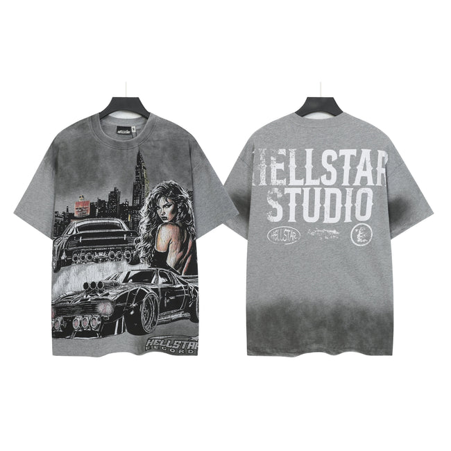 HELLSTAR Studio Racing Graphic T-Shirt Hover Image