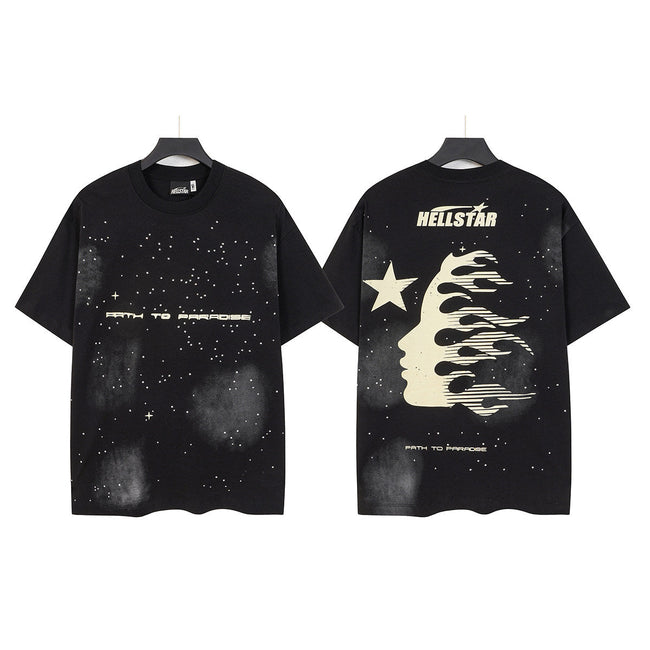 HELLSTAR Path to Paradise Graphic T-Shirt – Black Hover Image