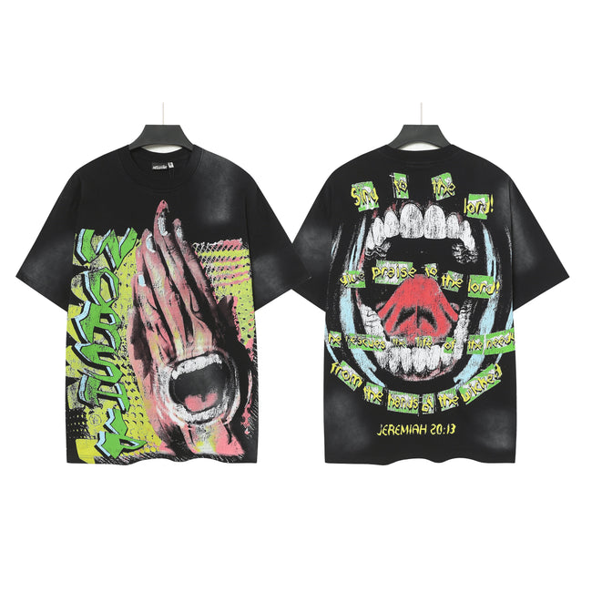 HELLSTAR Praise Graphic T-Shirt Hover Image