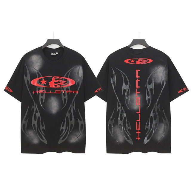 HELLSTAR Flame Logo T-Shirt Hover Image