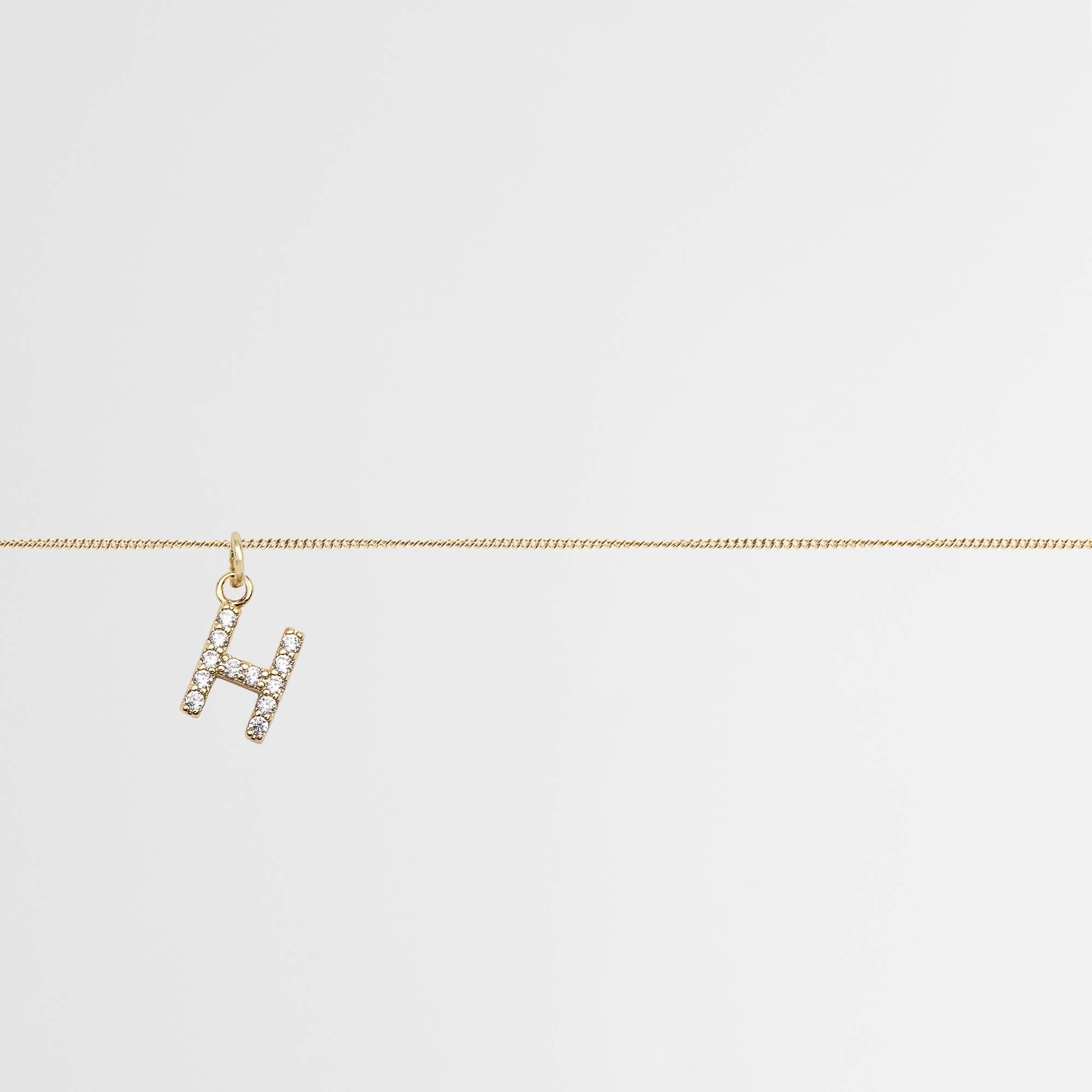 Samara Pave Initial Belly chain