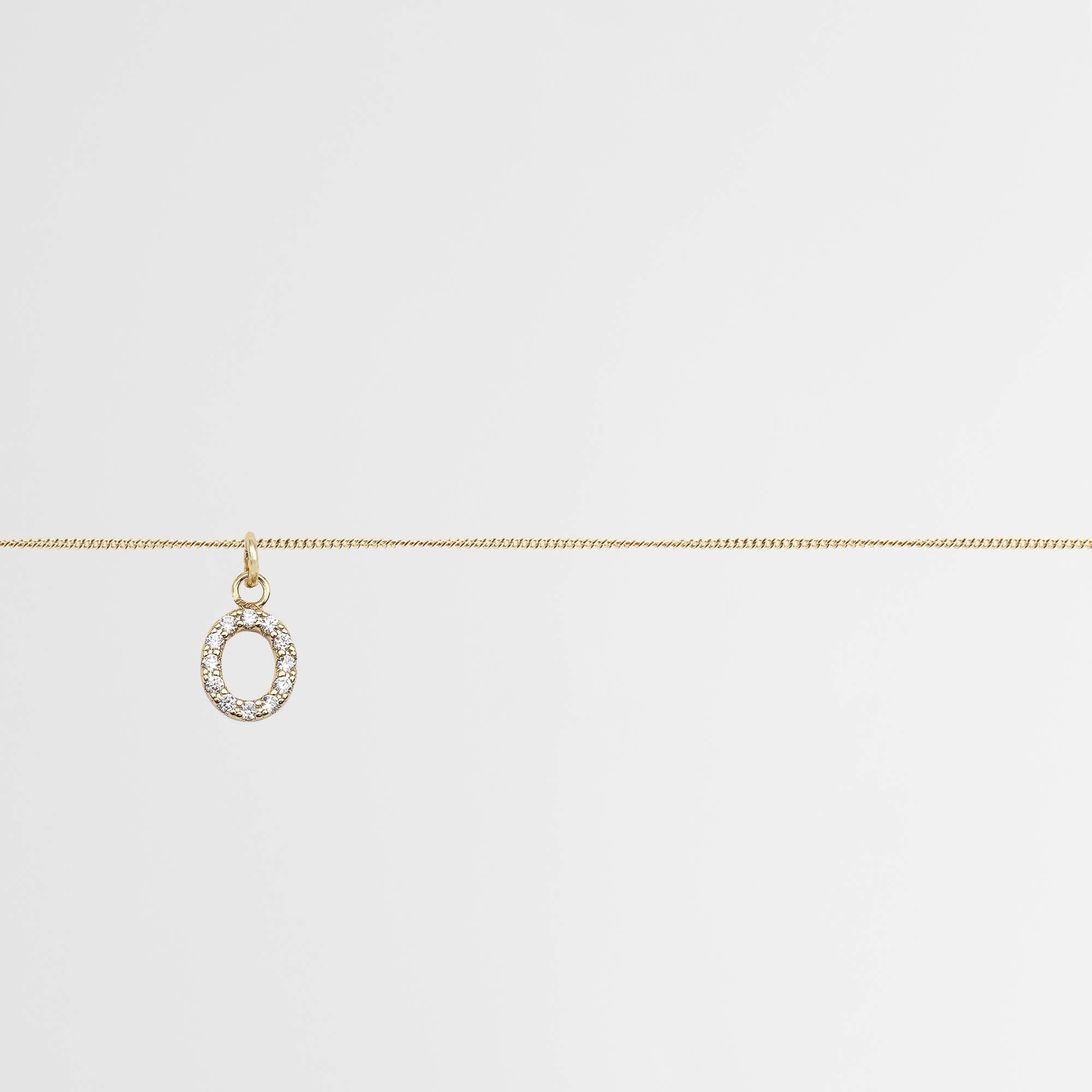 Samara Pave Initial Belly chain