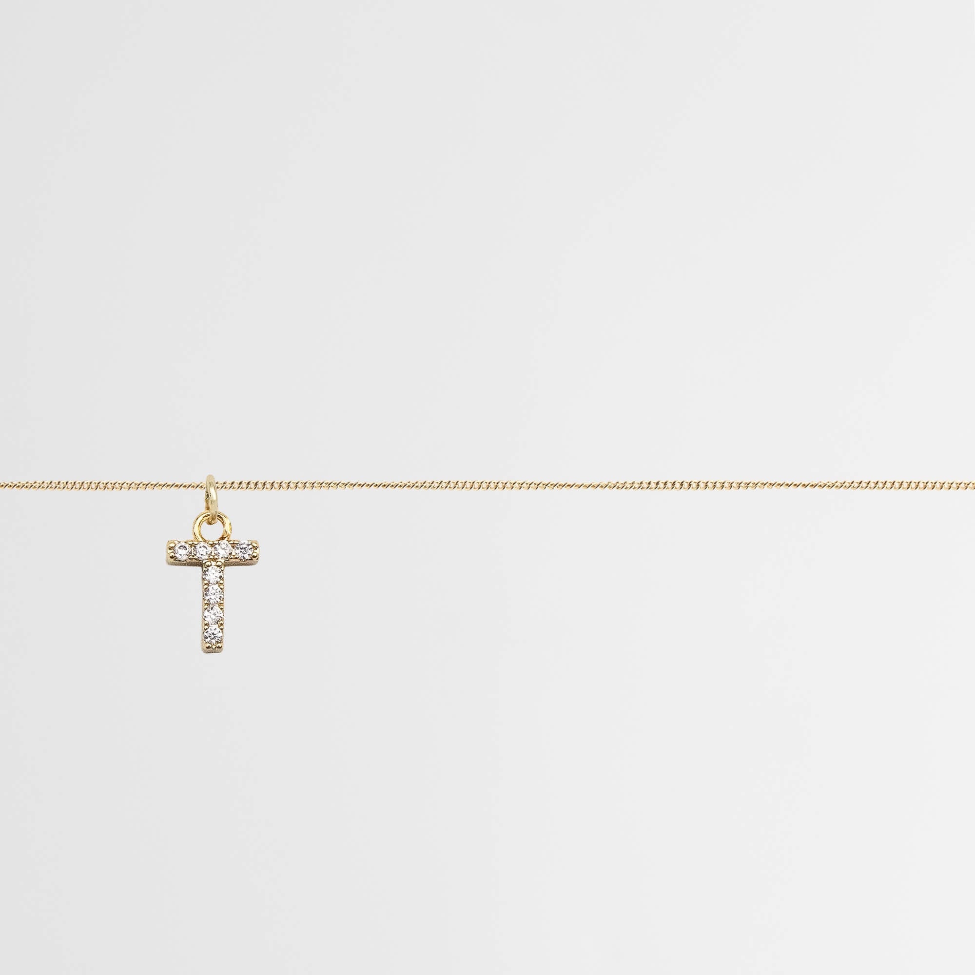 Samara Pave Initial Belly chain