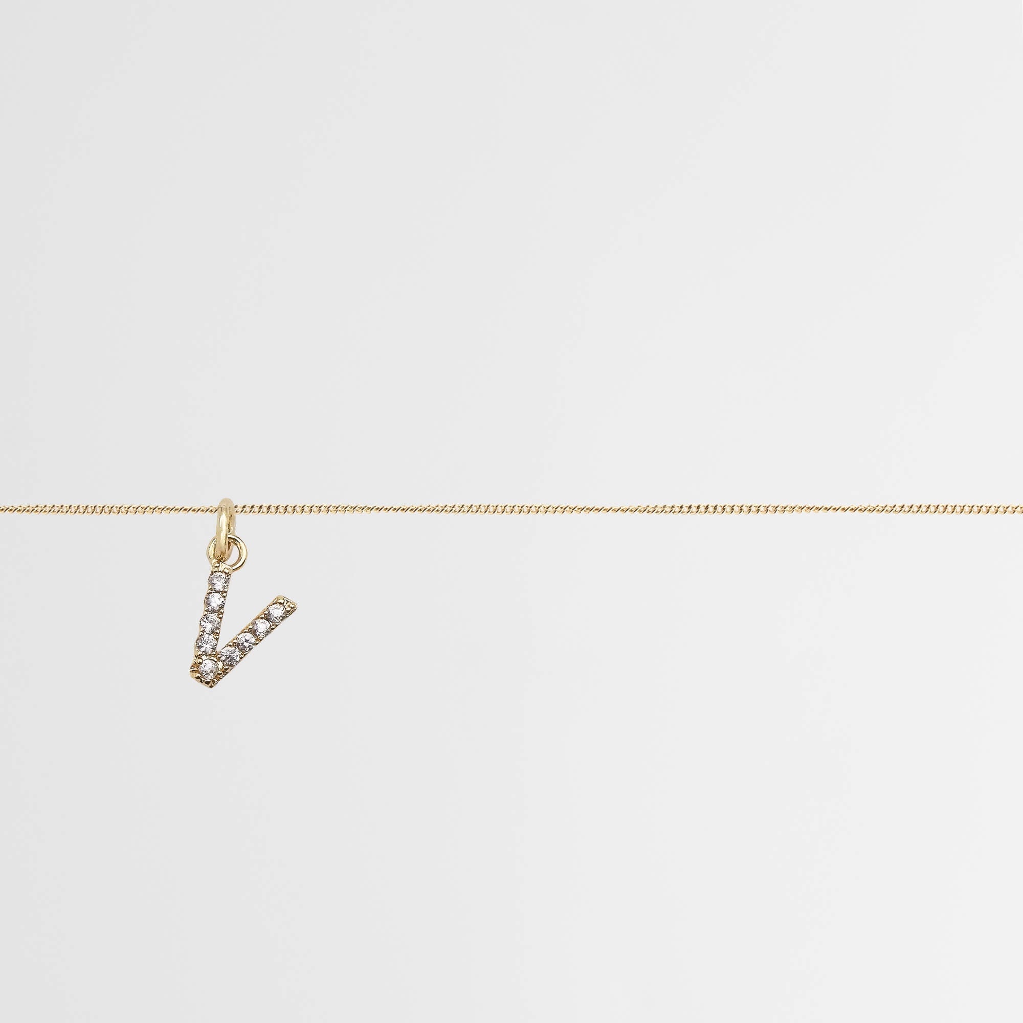 Samara Pave Initial Belly chain