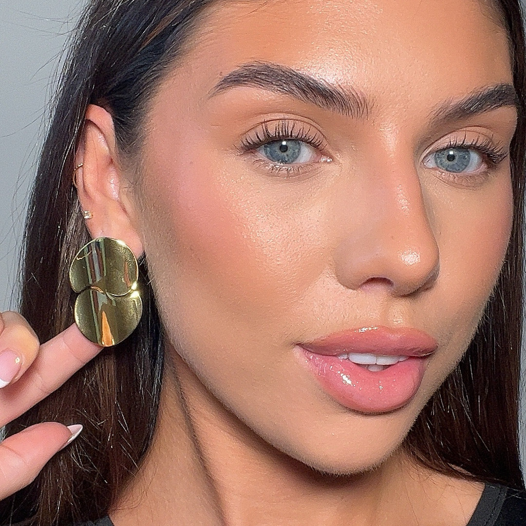 Snoh Disc Drop Earrings