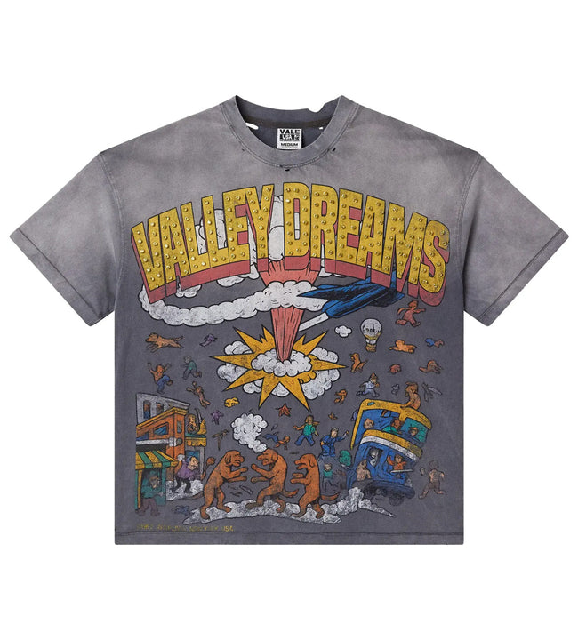 Vale Forever Chaos Bling Tee Grey Hover Image