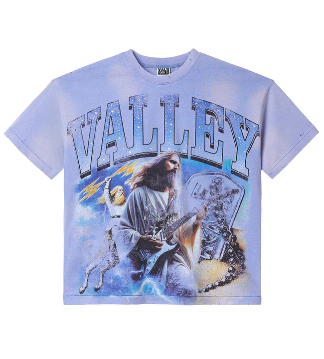 Vale Forever Holy Metal Bling Tee Blue Hover Image