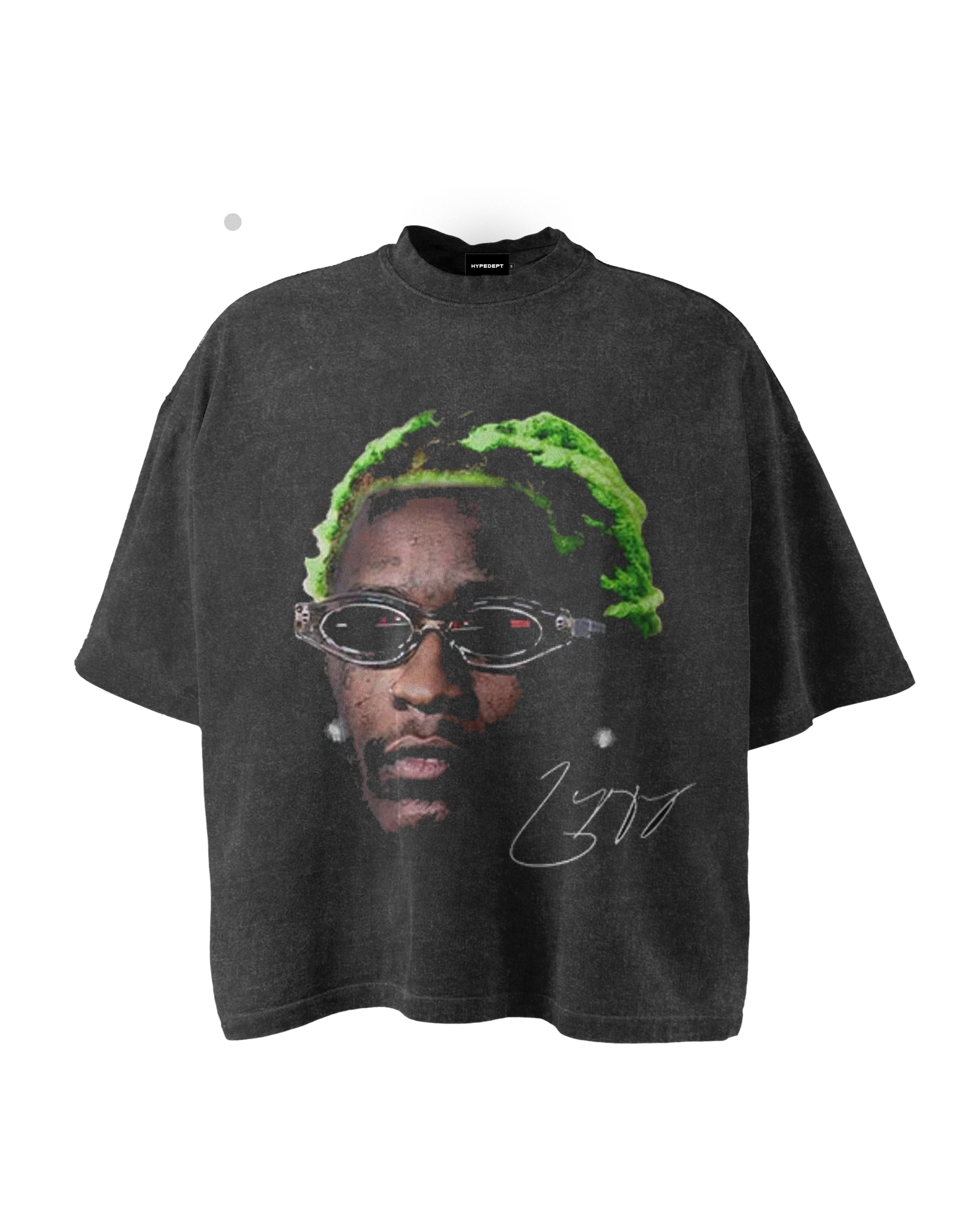 ShineNest Vintage Portrait Graphic Oversized T-Shirt